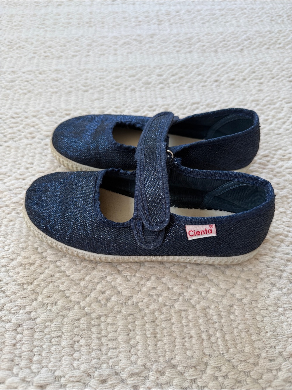 Cienta Girls' Dark Blue Mary Janes